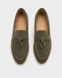 Loafers Signature Women's Split Leather Moccasin Flats