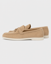 Loafers Signature Women's Split Leather Moccasin Flats
