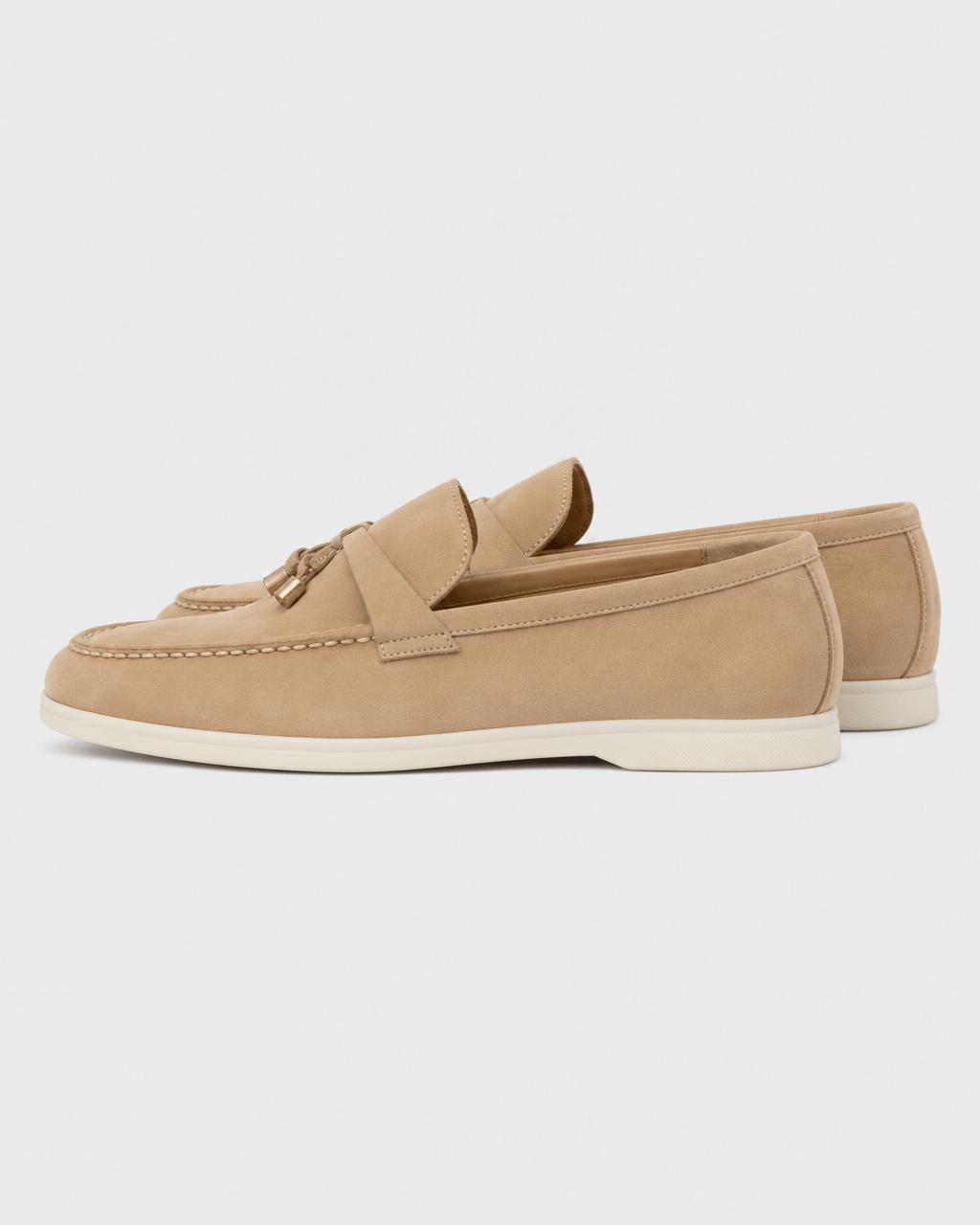 Loafers Signature Women's Split Leather Moccasin Flats