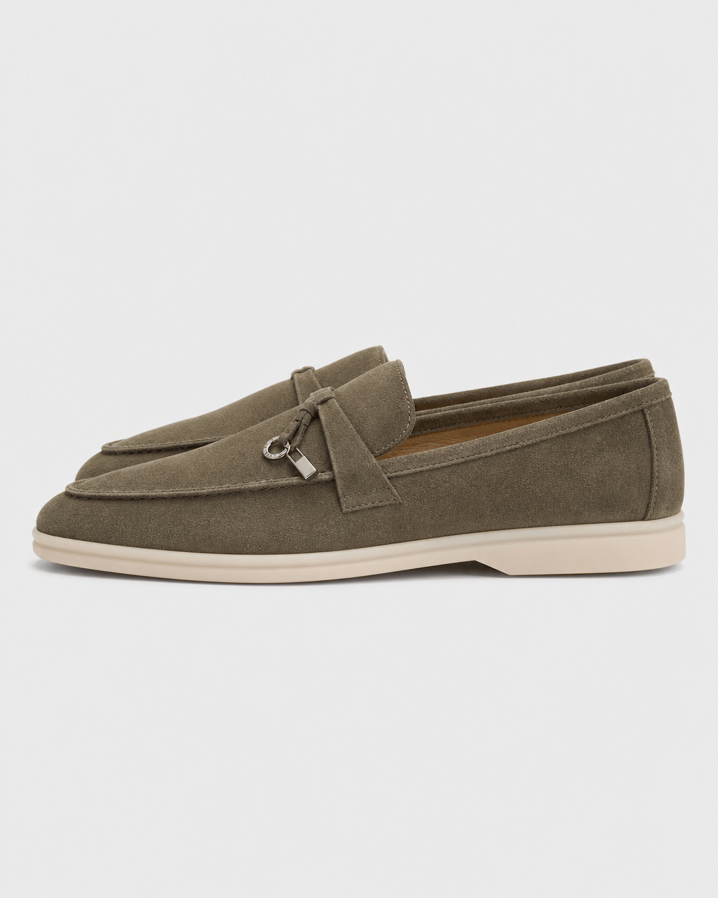 Loafers Signature Women's Split Leather Moccasin Flats
