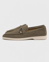 Loafers Signature Women's Split Leather Moccasin Flats