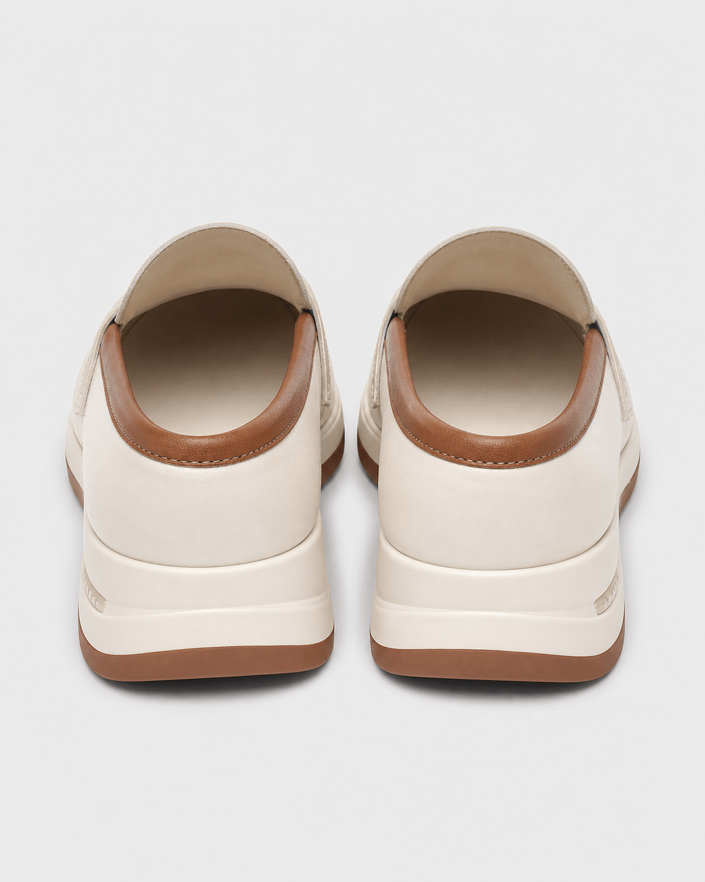 Loafers Signature Women's Split Leather Platform Loafers