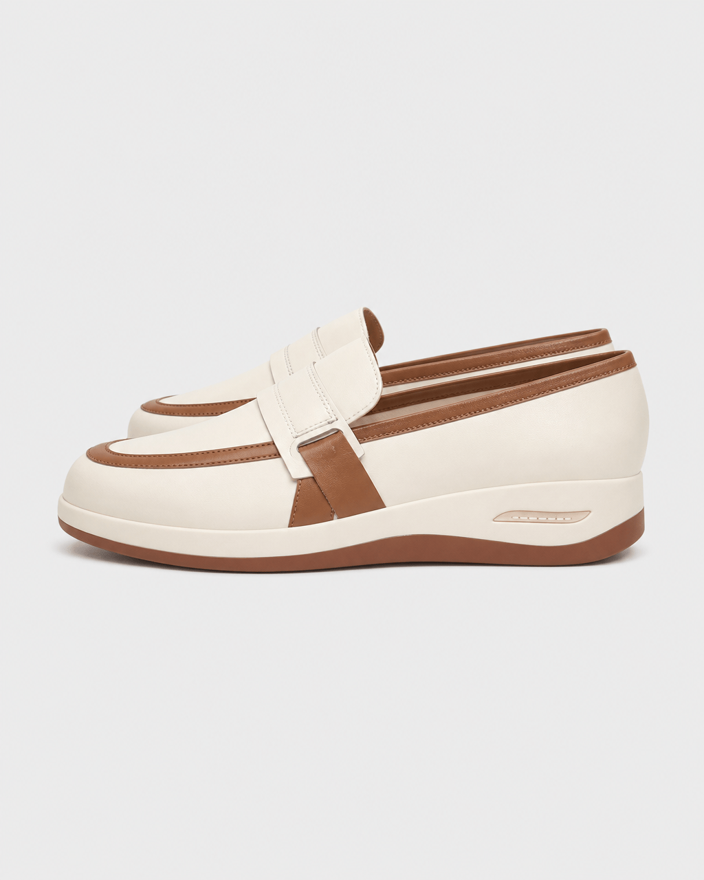 Loafers Signature Women's Split Leather Platform Loafers