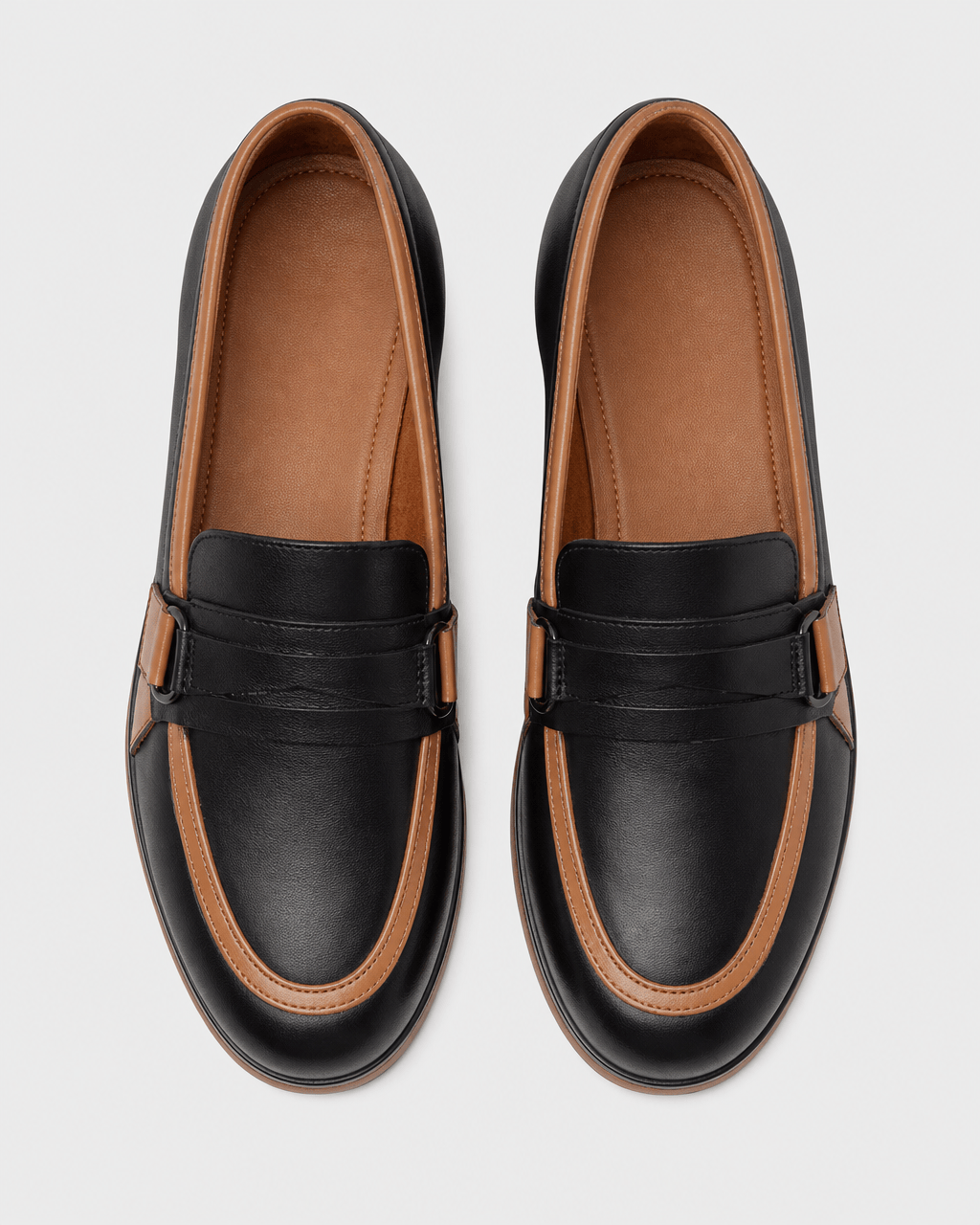 Loafers Signature Women's Split Leather Platform Loafers
