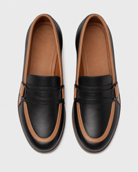 Loafers Signature Women's Split Leather Platform Loafers