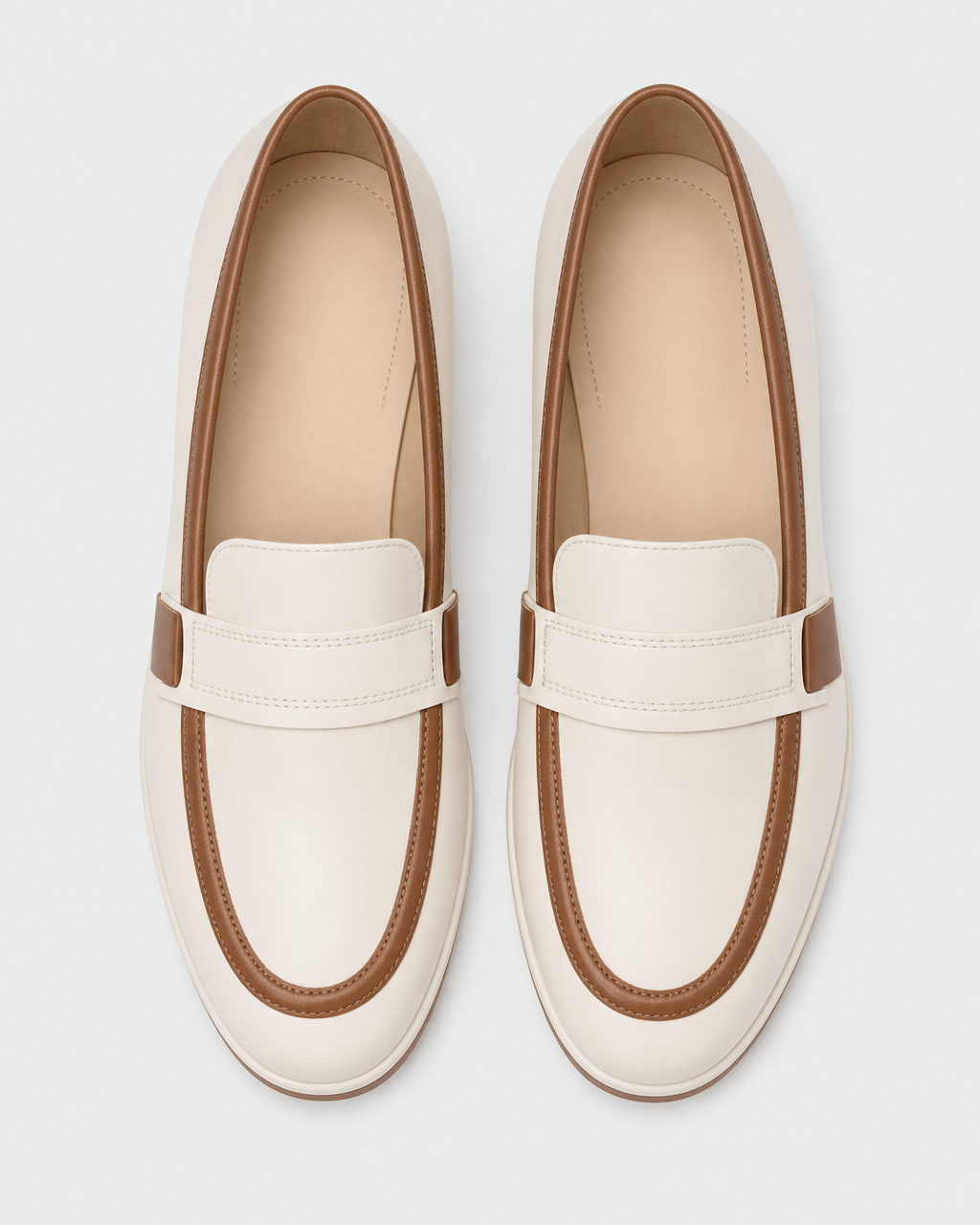 Loafers Signature Women's Split Leather Platform Loafers
