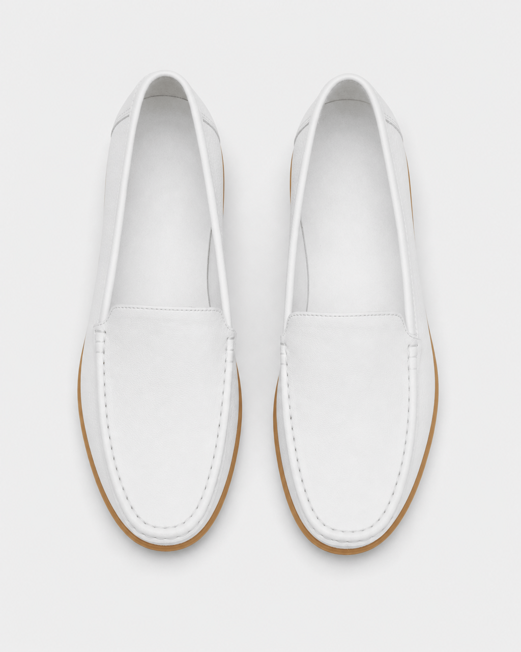 Loafers Signature Women's Split Leather Round-Toe Flats