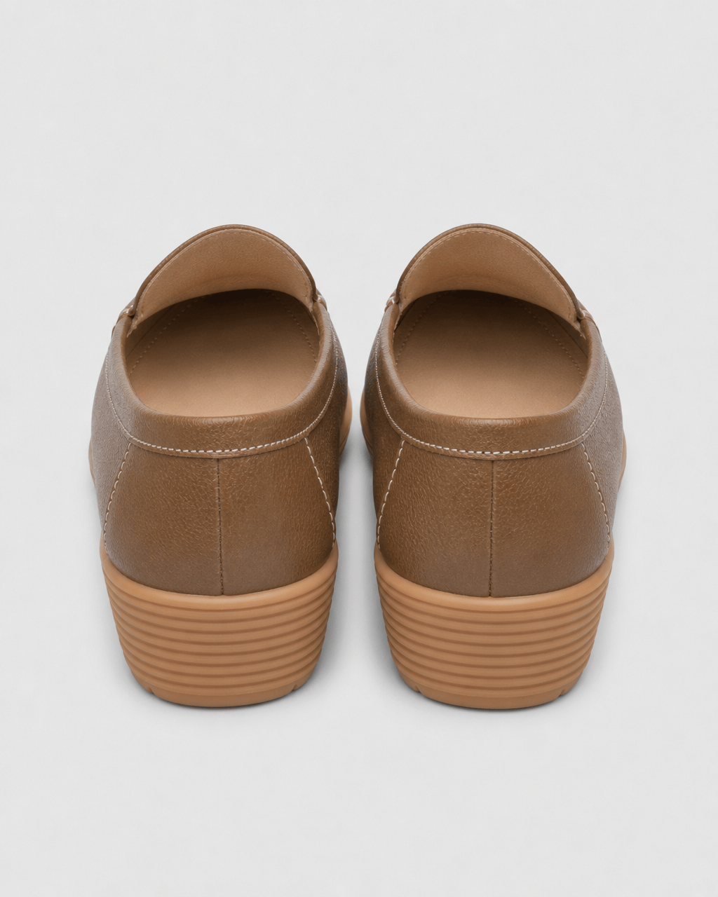 Loafers Signature Women's Split Leather Round-Toe Flats