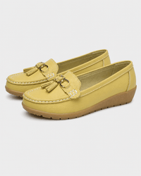 Loafers Signature Women's Split Leather Tassel Loafers