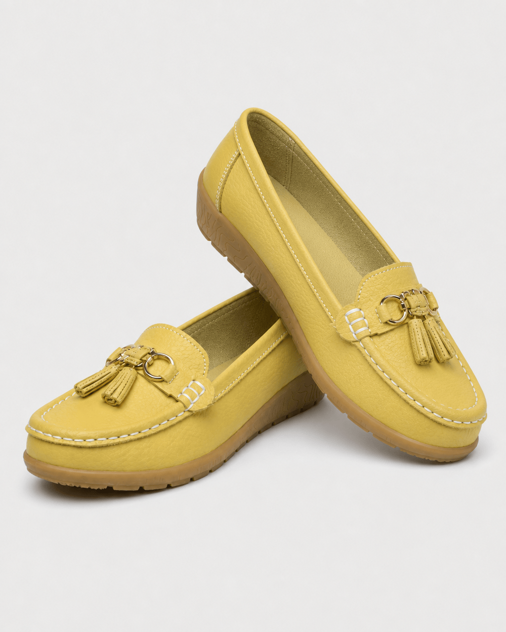 Loafers Signature Women's Split Leather Tassel Loafers