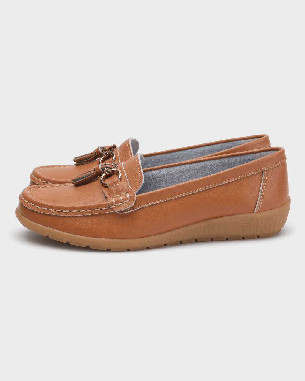 Loafers Signature Women's Split Leather Tassel Loafers