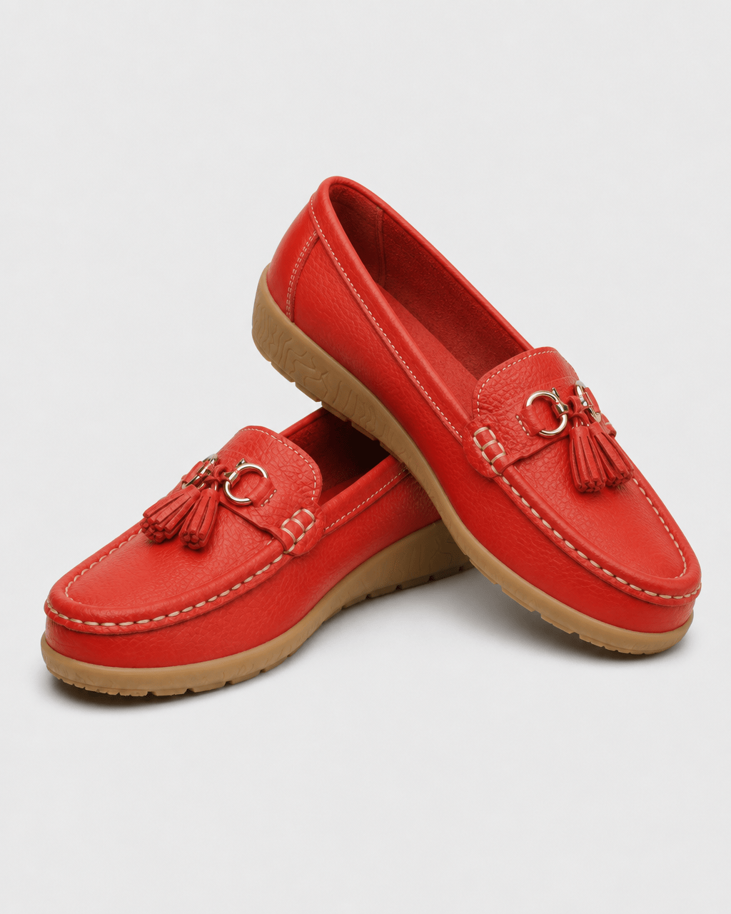 Loafers Signature Women's Split Leather Tassel Loafers