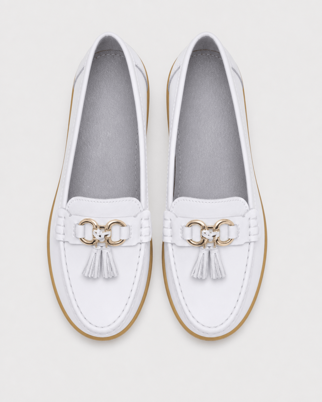 Loafers Signature Women's Split Leather Tassel Loafers