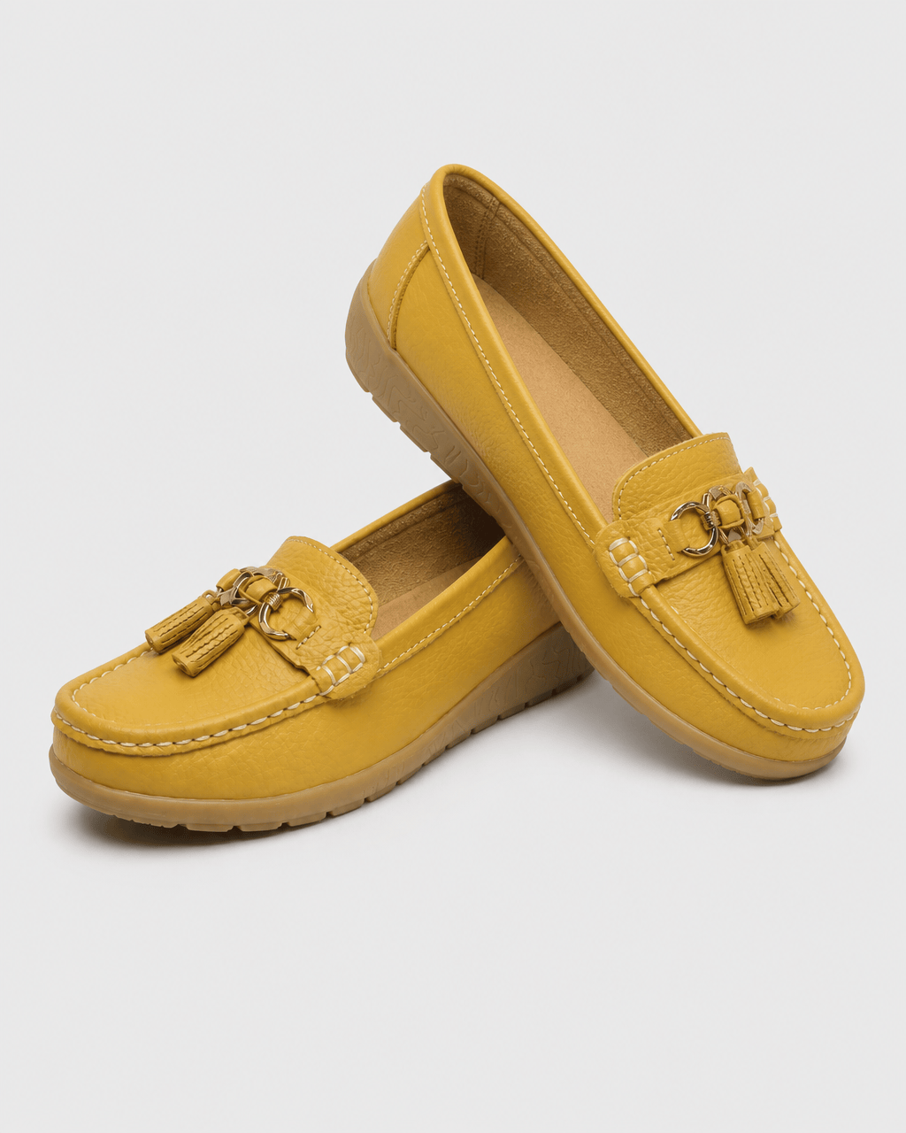 Loafers Signature Women's Split Leather Tassel Loafers