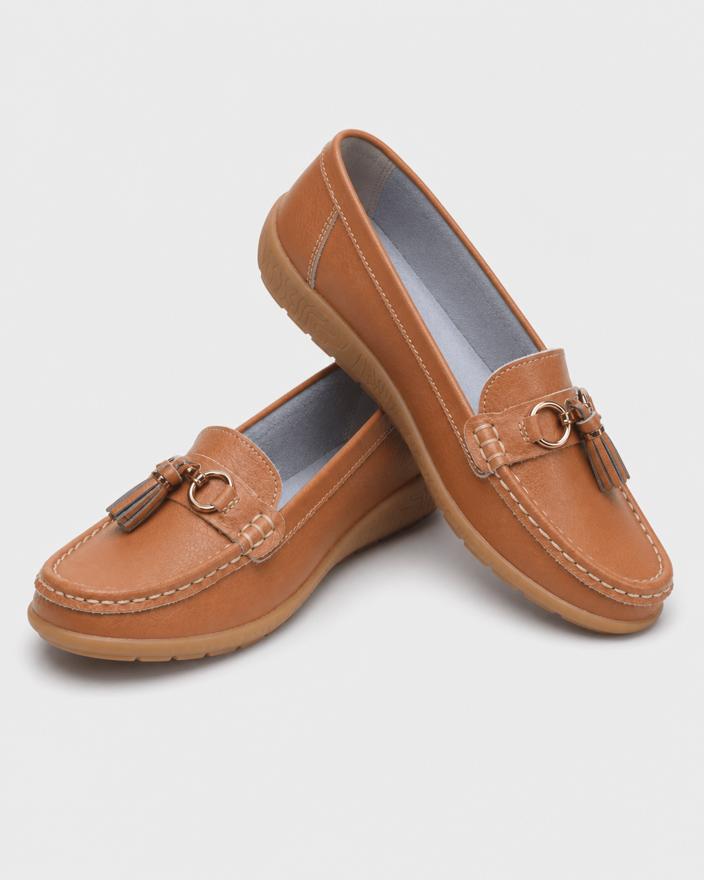 Loafers Signature Women's Split Leather Tassel Loafers