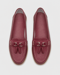 Loafers Signature Women's Split Leather Tassel Loafers