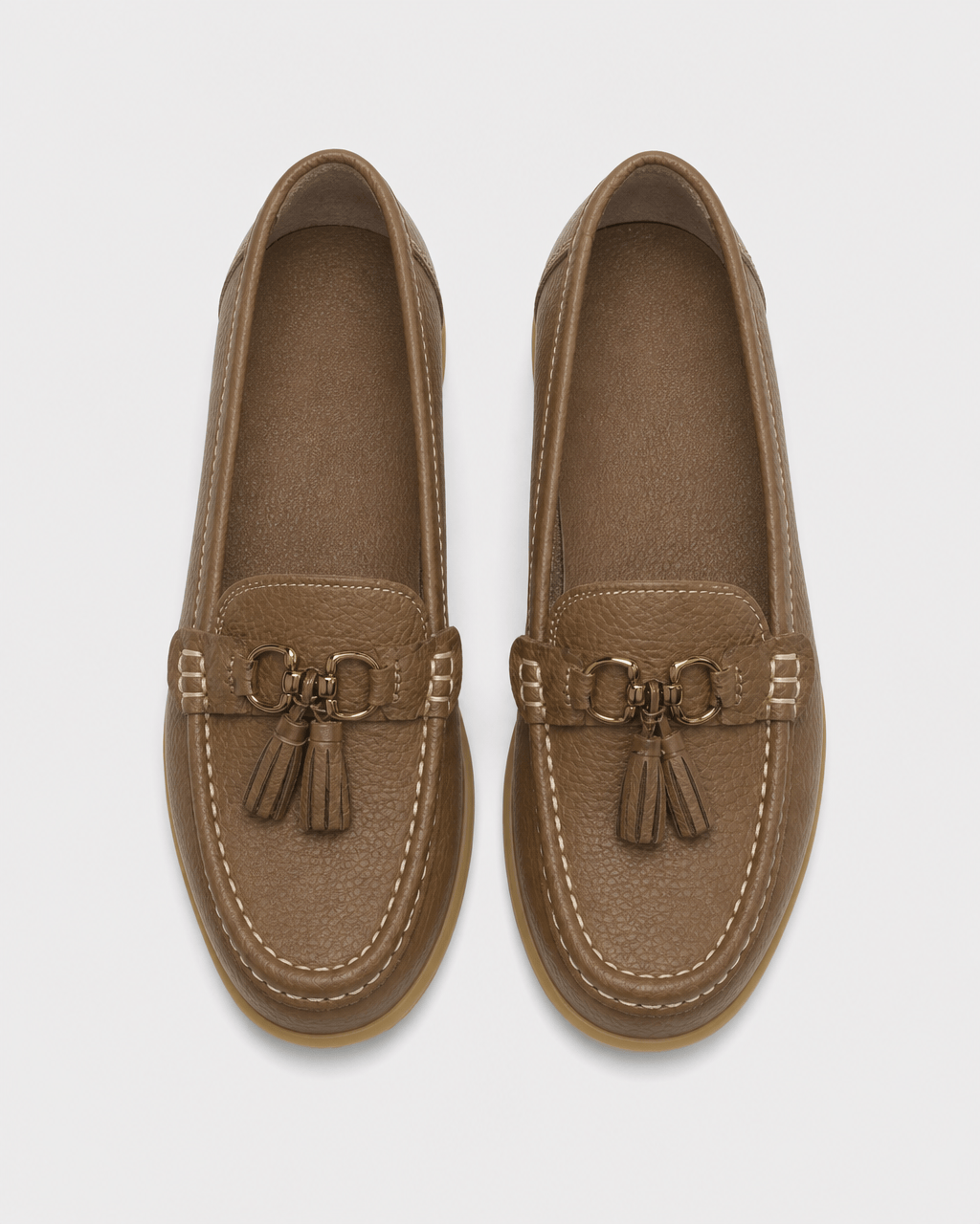 Loafers Signature Women's Split Leather Tassel Loafers