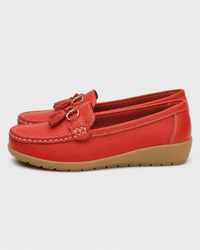 Loafers Signature Women's Split Leather Tassel Loafers