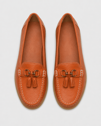 Loafers Signature Women's Split Leather Tassel Loafers
