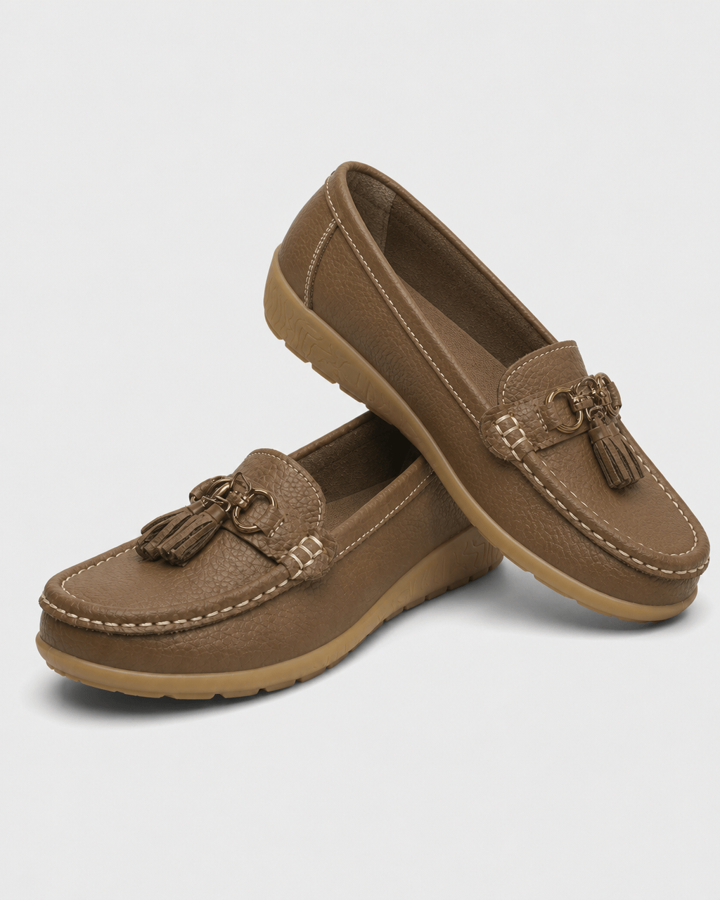 Loafers Signature Women's Split Leather Tassel Loafers