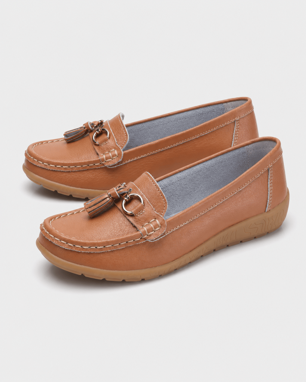 Loafers Signature Women's Split Leather Tassel Loafers