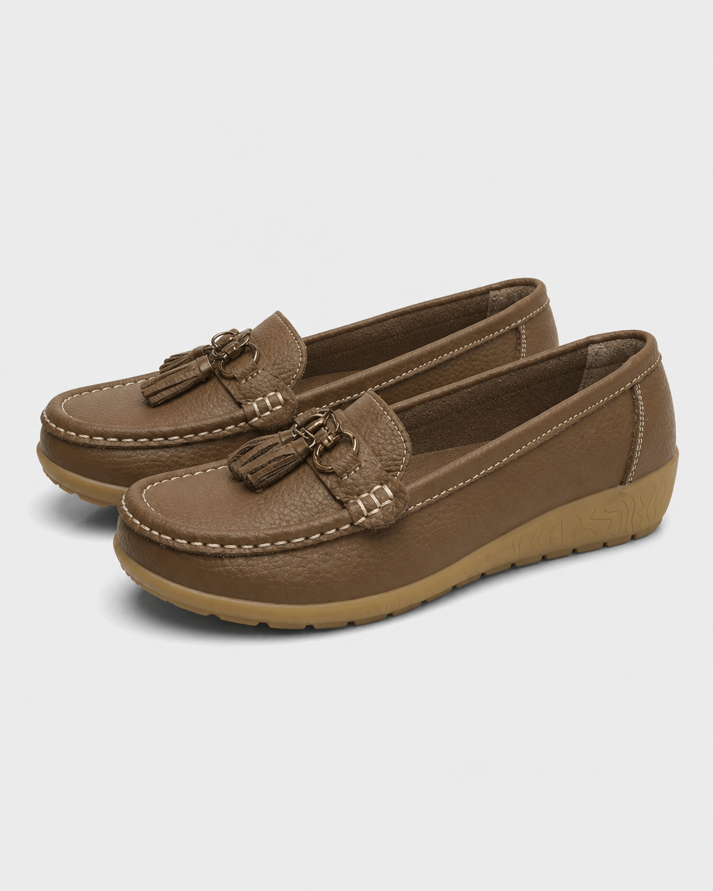 Loafers Signature Women's Split Leather Tassel Loafers