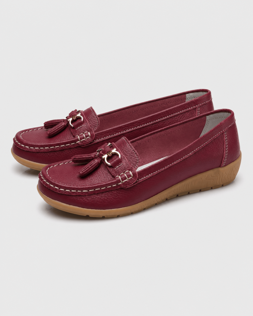 Loafers Signature Women's Split Leather Tassel Loafers