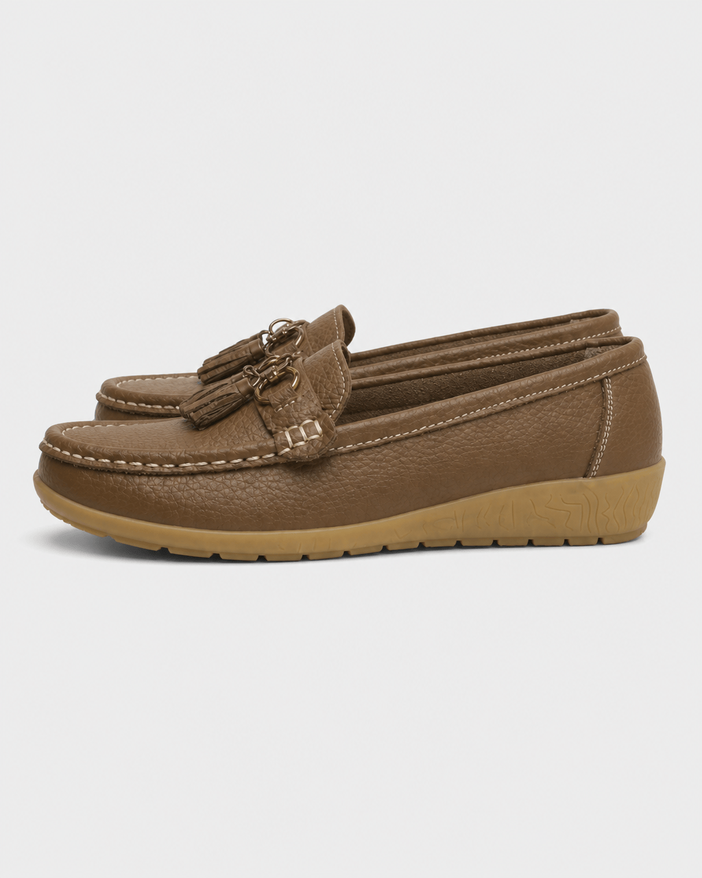 Loafers Signature Women's Split Leather Tassel Loafers