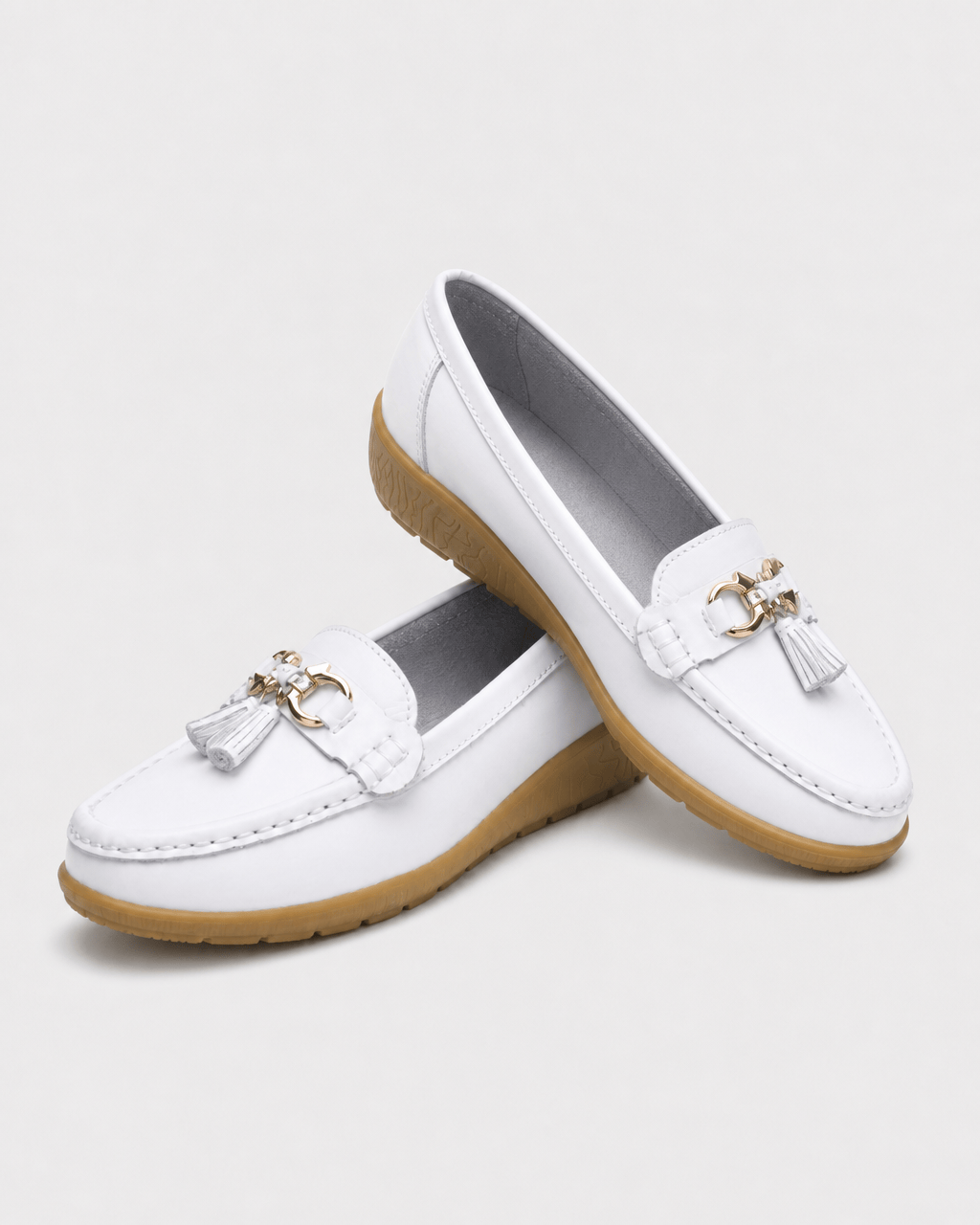 Loafers Signature Women's Split Leather Tassel Loafers
