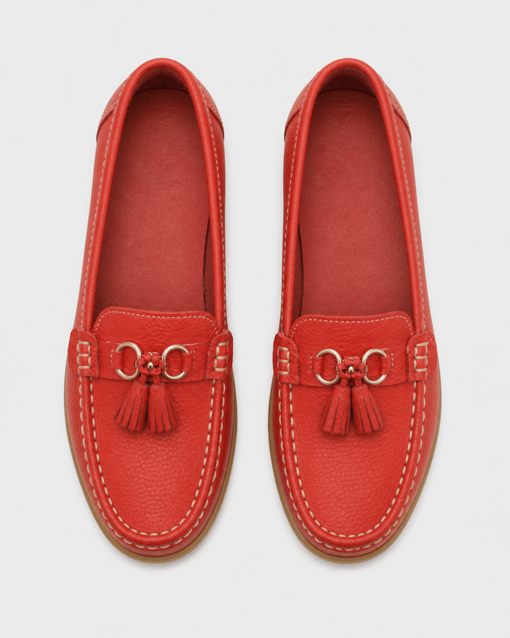 Loafers Signature Women's Split Leather Tassel Loafers