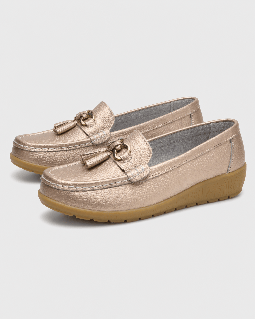 Loafers Signature Women's Split Leather Tassel Loafers