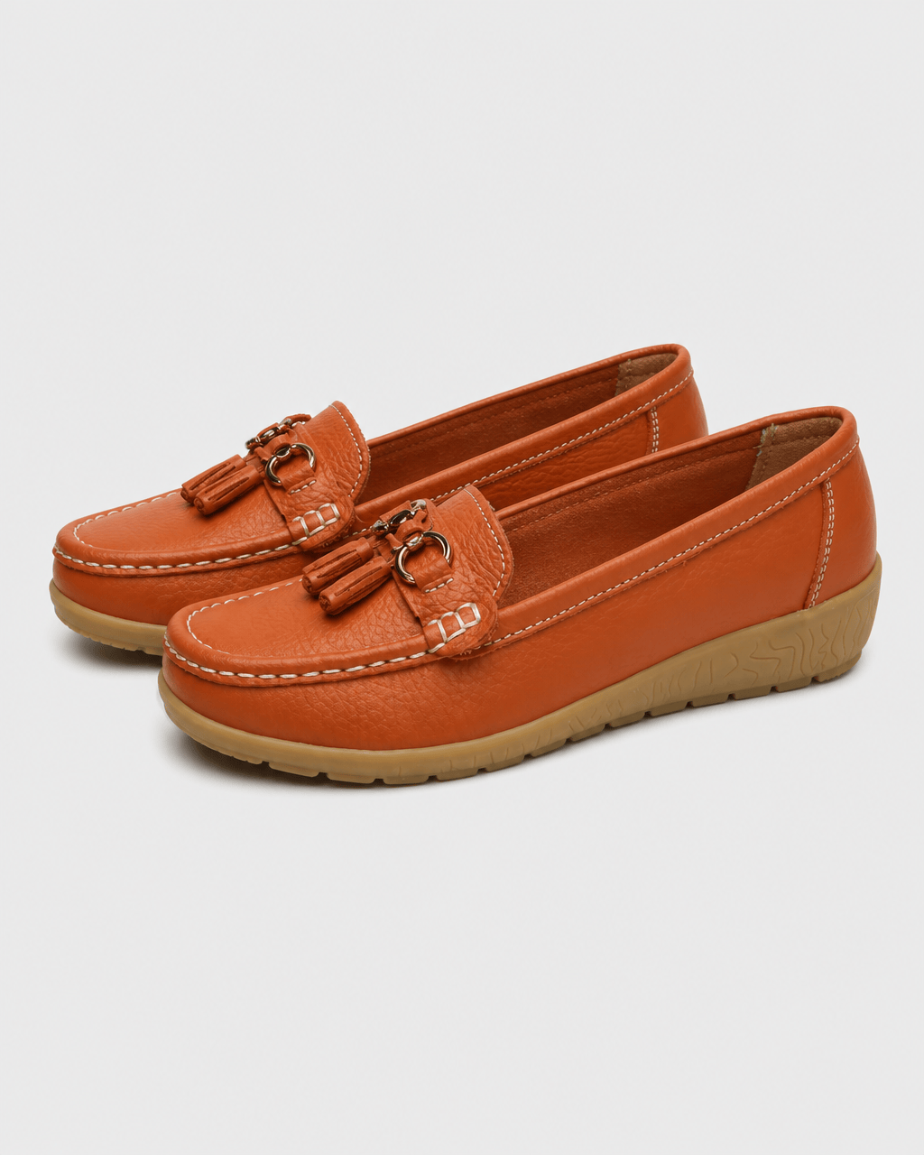 Loafers Signature Women's Split Leather Tassel Loafers
