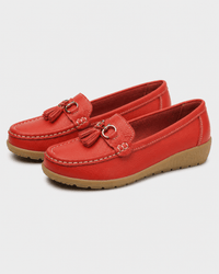 Loafers Signature Women's Split Leather Tassel Loafers