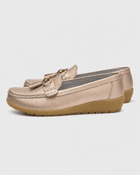 Loafers Signature Women's Split Leather Tassel Loafers