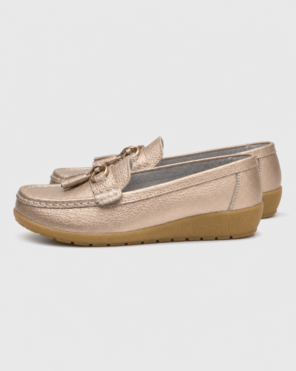Loafers Signature Women's Split Leather Tassel Loafers