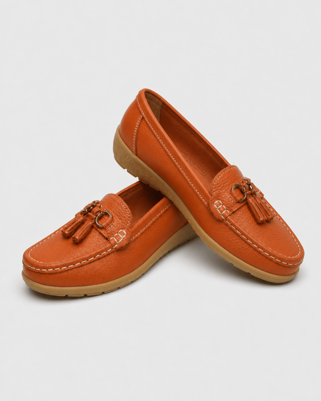 Loafers Signature Women's Split Leather Tassel Loafers