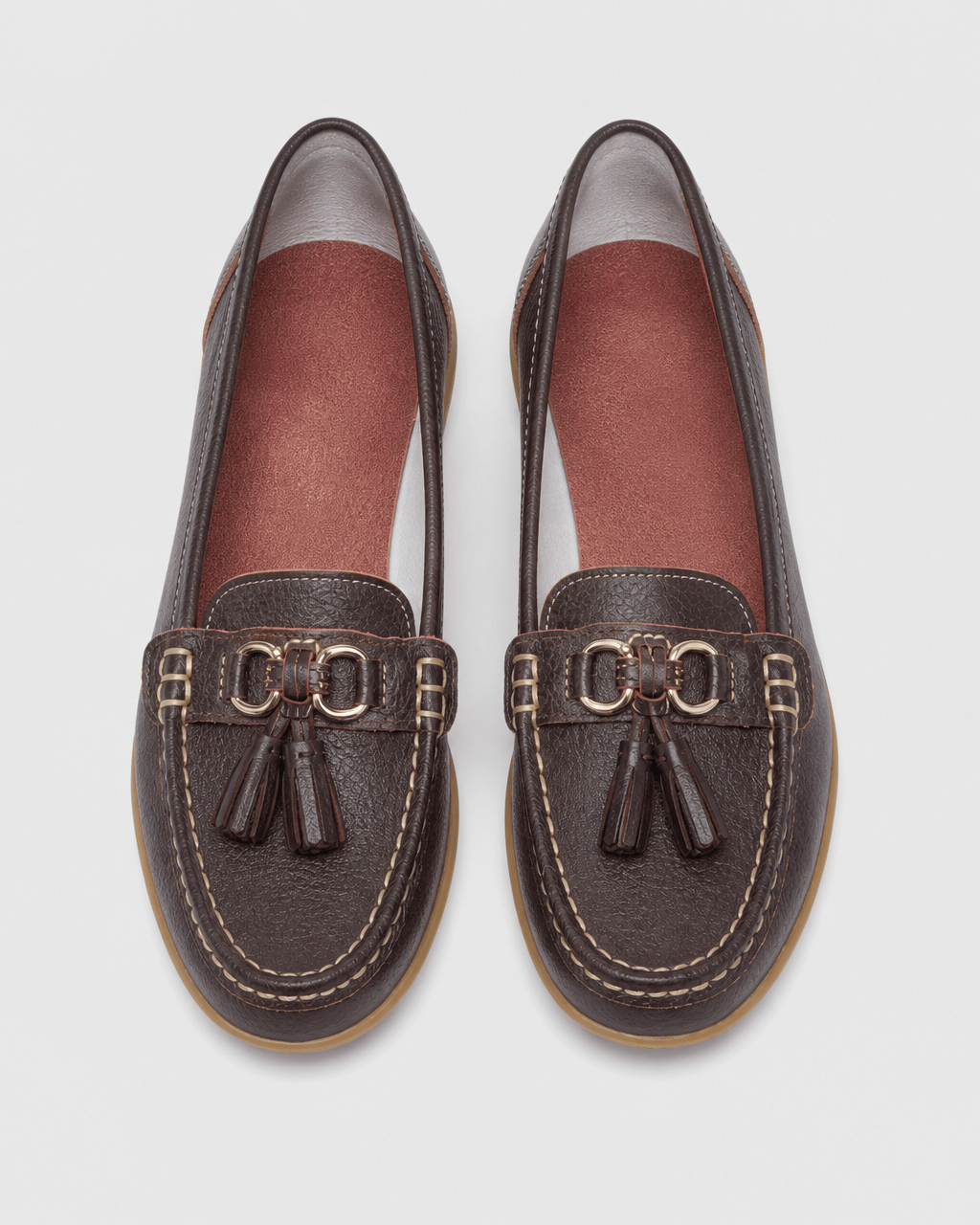 Loafers Signature Women's Split Leather Tassel Loafers