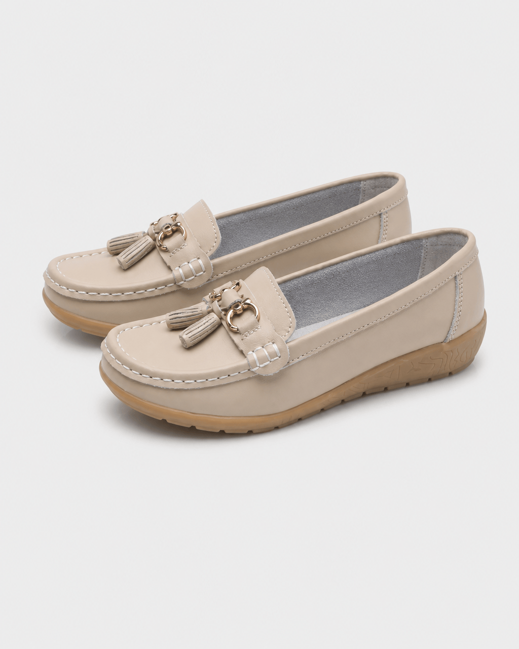 Loafers Signature Women's Split Leather Tassel Loafers