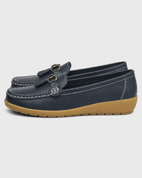 Loafers Signature Women's Split Leather Tassel Loafers