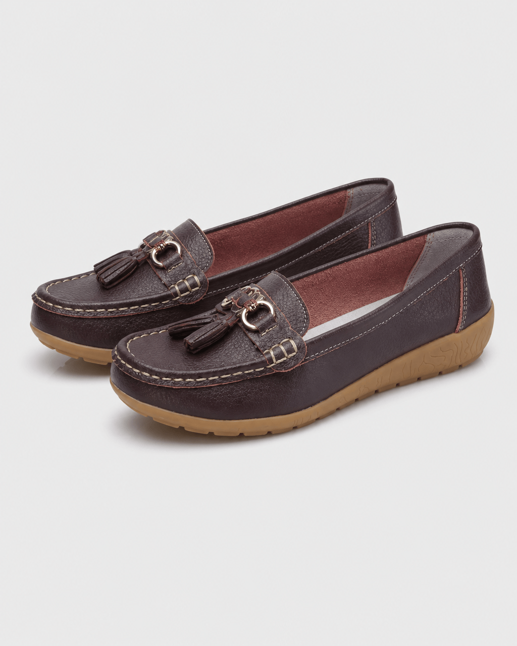 Loafers Signature Women's Split Leather Tassel Loafers