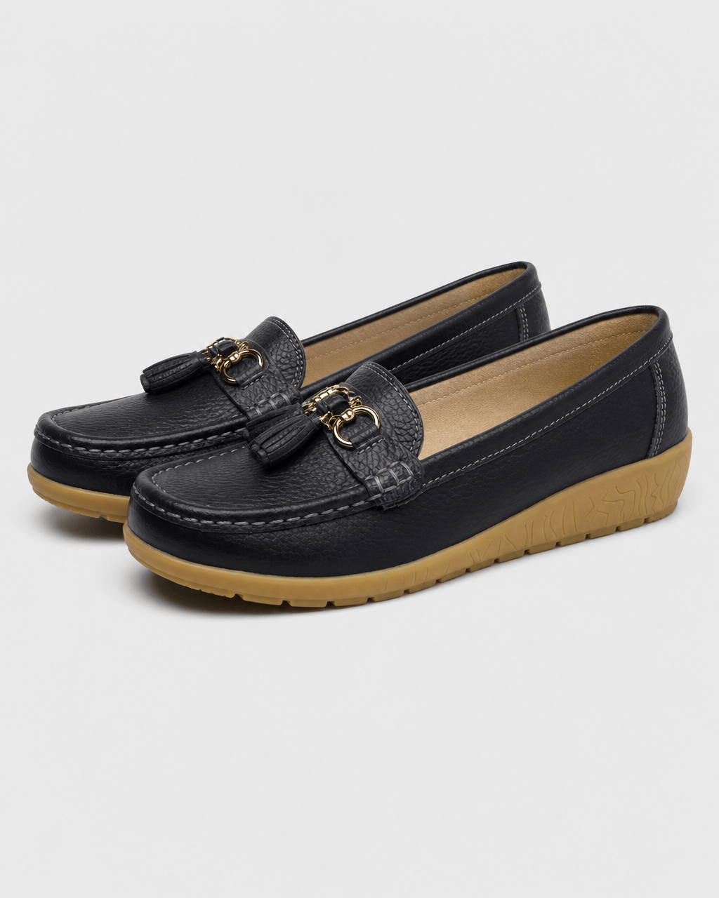 Loafers Signature Women's Split Leather Tassel Loafers