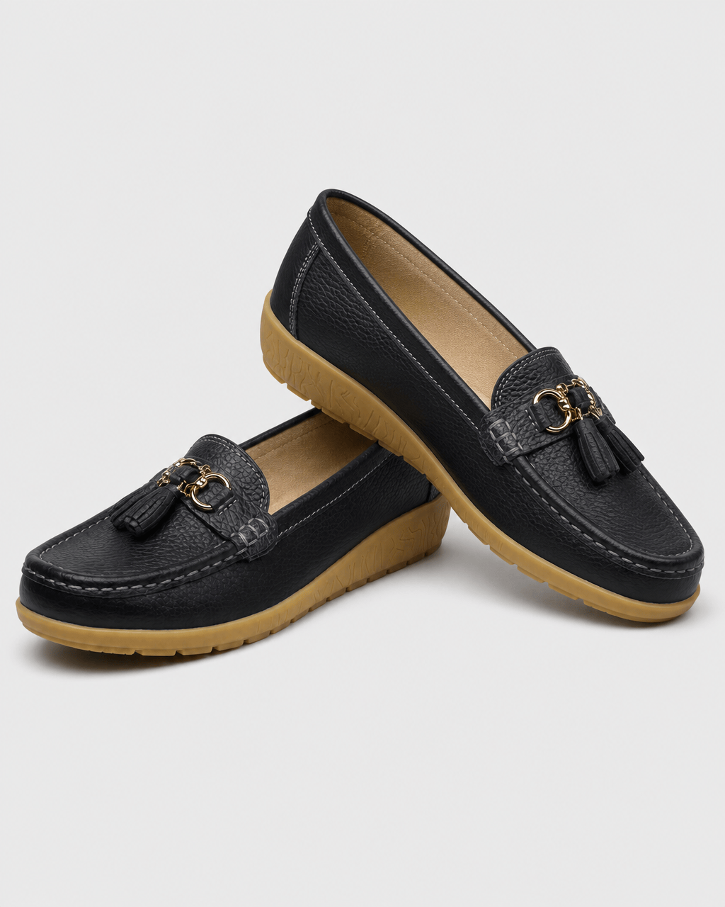 Loafers Signature Women's Split Leather Tassel Loafers