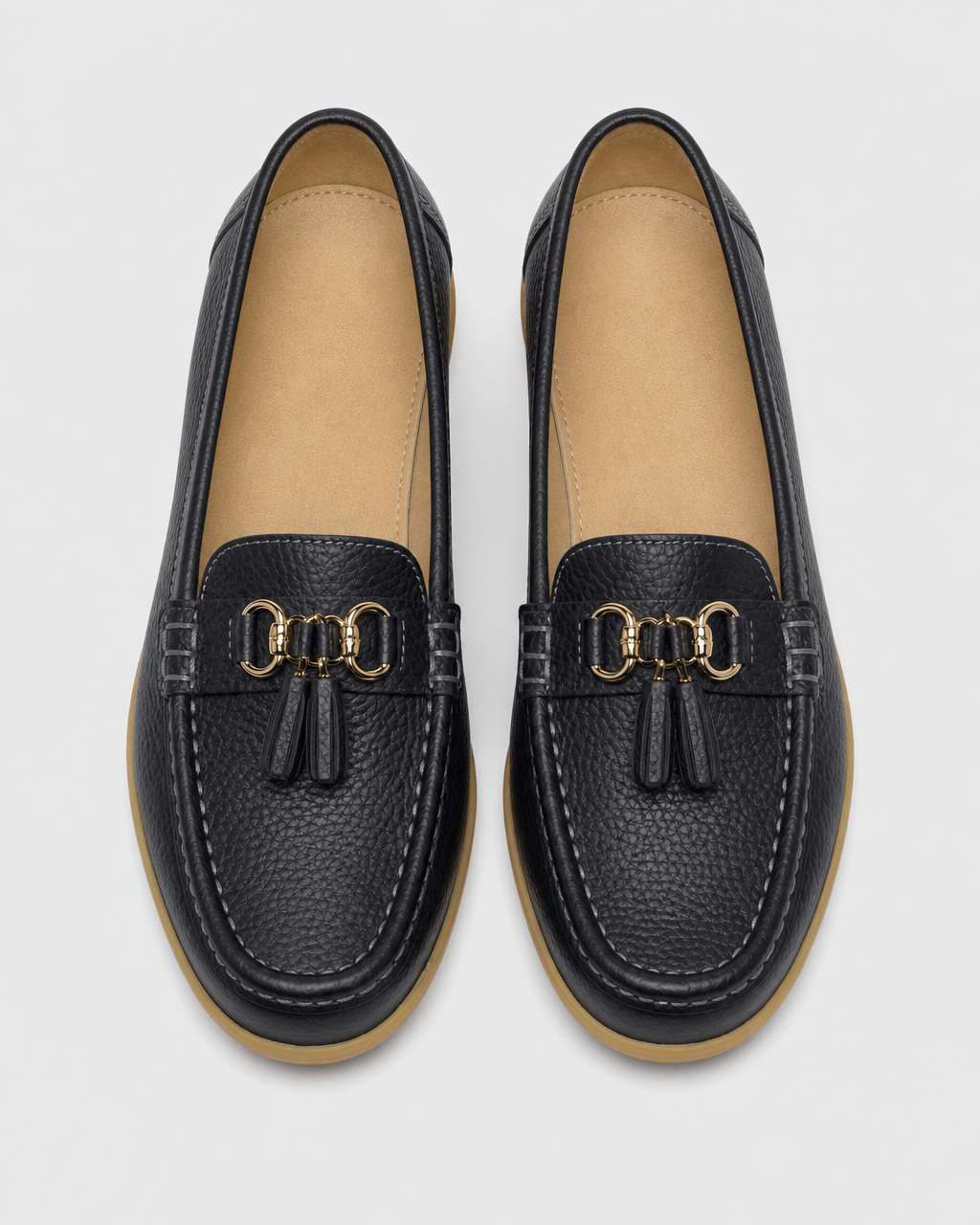 Loafers Signature Women's Split Leather Tassel Loafers