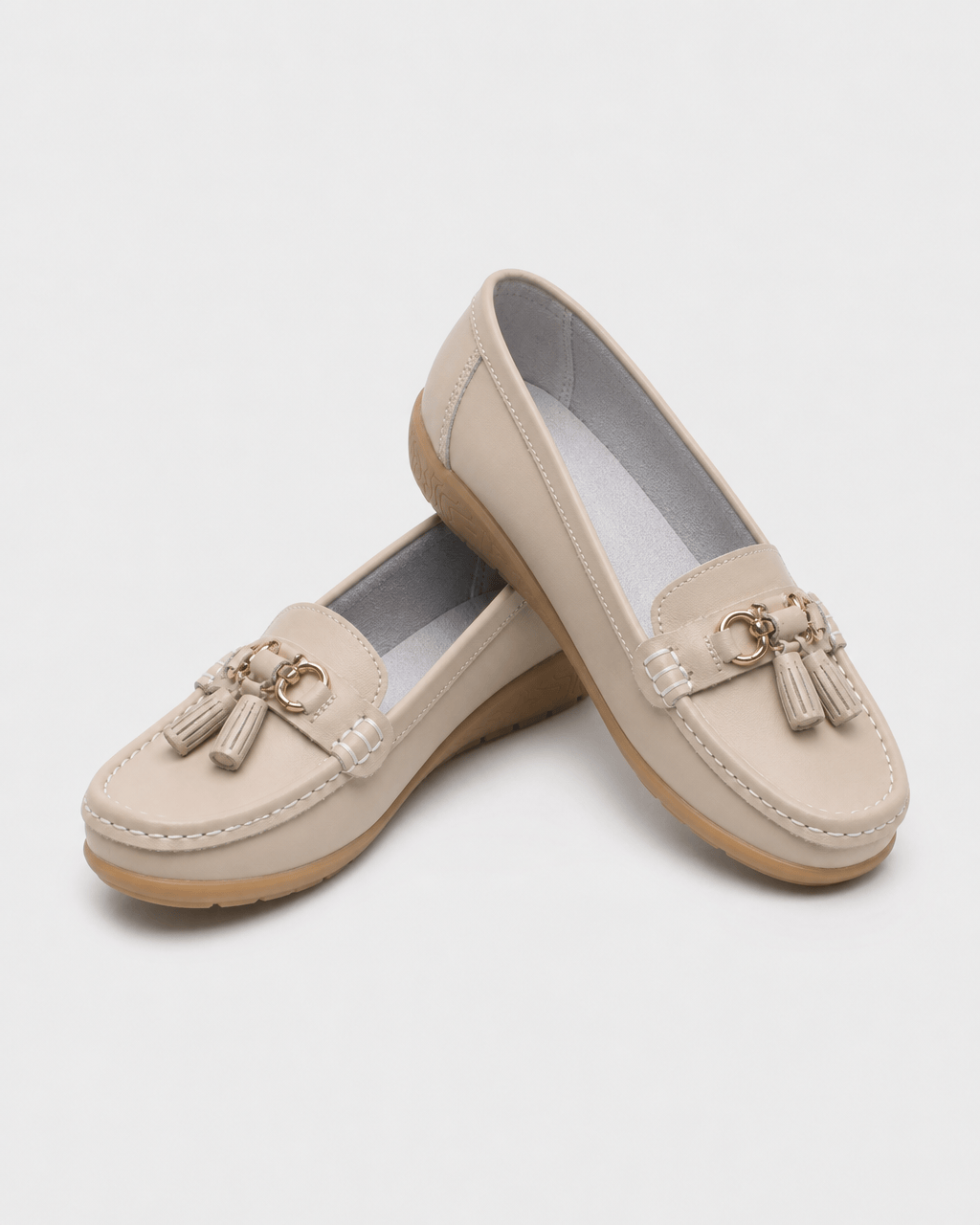Loafers Signature Women's Split Leather Tassel Loafers