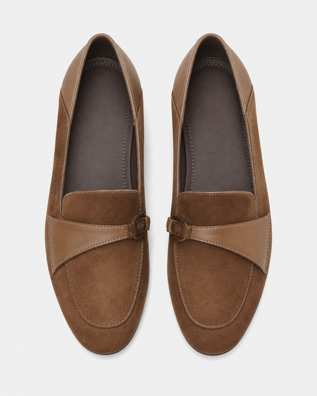 Loafers Signature Women's Square-Toe Buckle Loafers