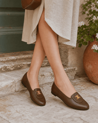 Loafers Signature Women's Square-Toe Slip-On Flats