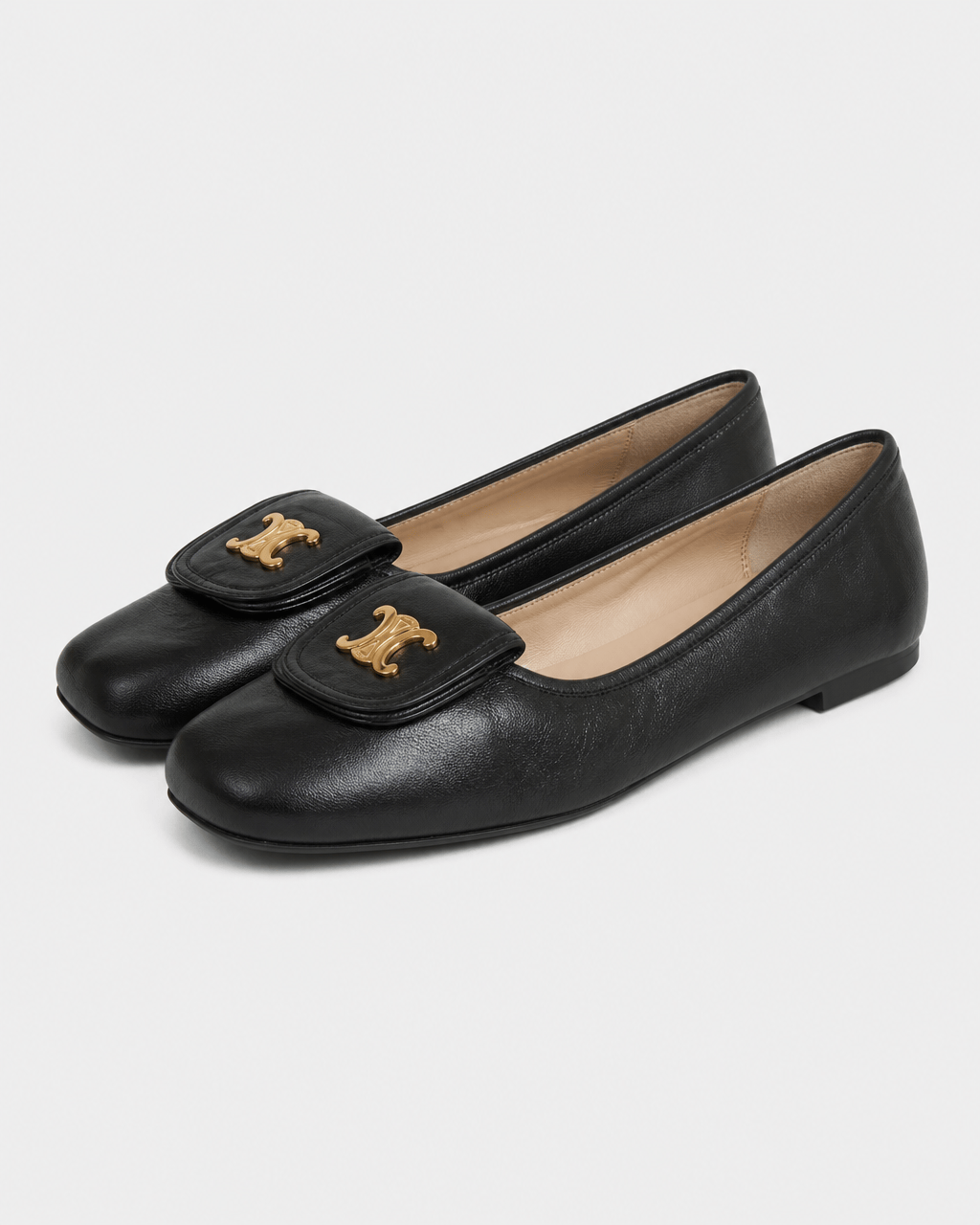 Loafers Signature Women's Square-Toe Slip-On Flats
