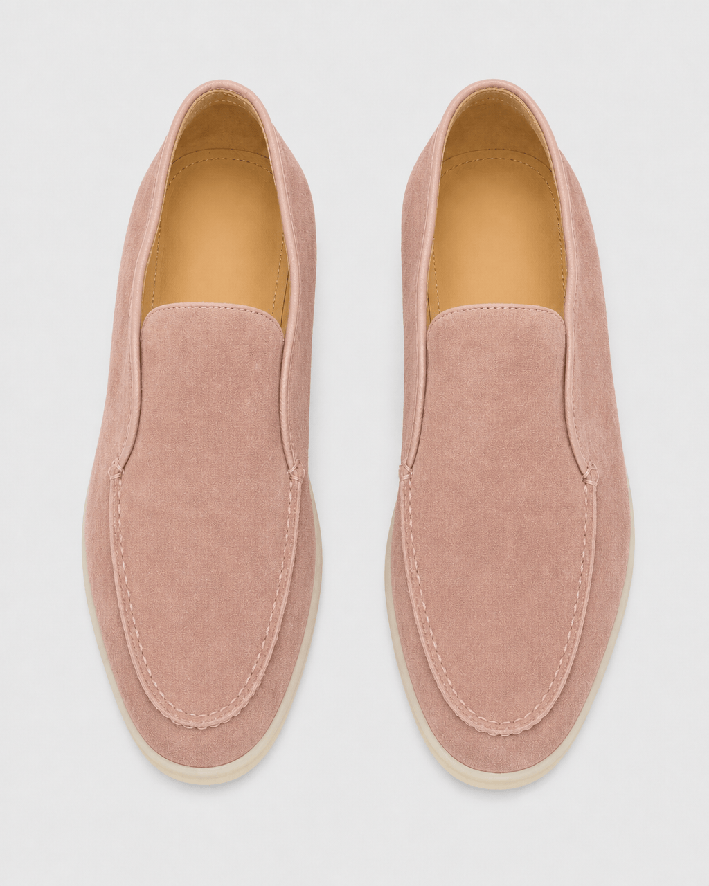 Loafers Signature Women's Suede Leather High-Top Slip-On Boots