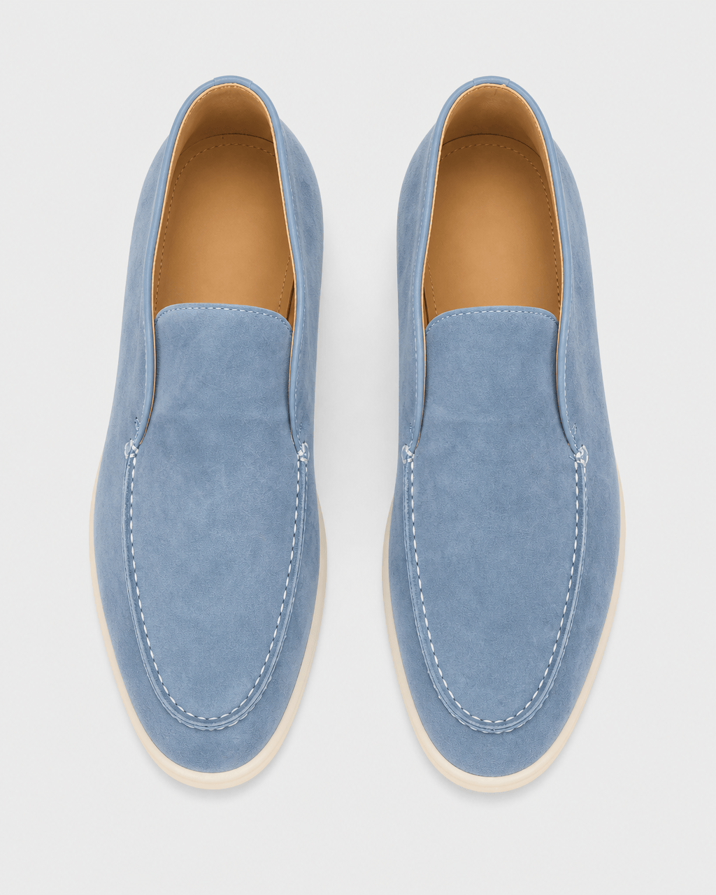 Loafers Signature Women's Suede Leather High-Top Slip-On Boots