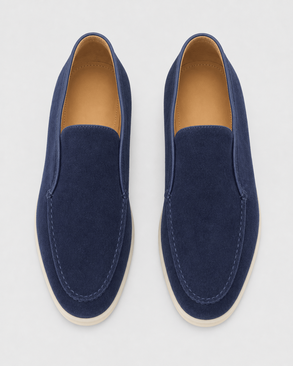 Loafers Signature Women's Suede Leather High-Top Slip-On Boots